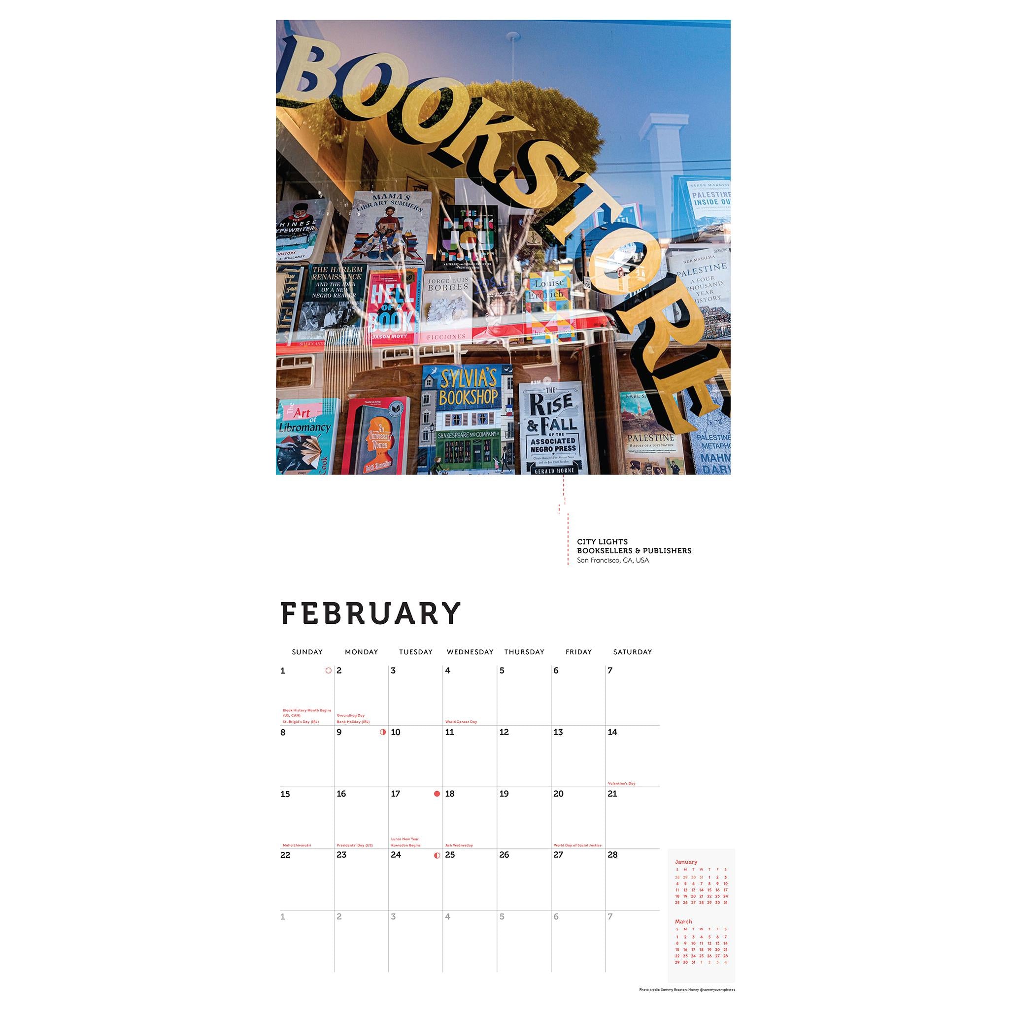 This Is My Bookstore 2026 Wall Calendar - Online Only