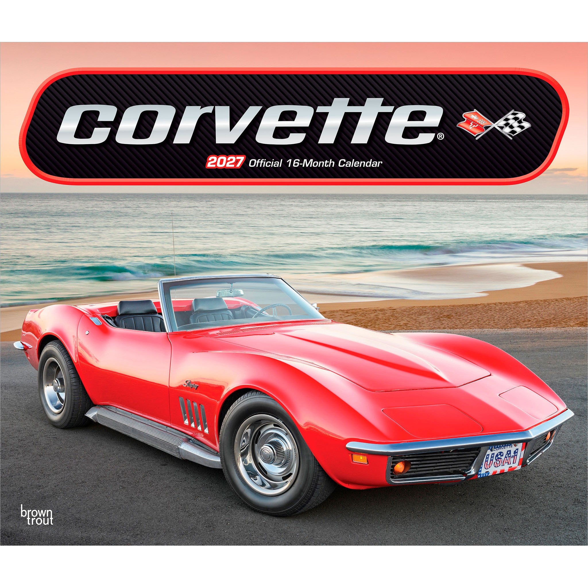 Corvette 2027 Wall Calendar