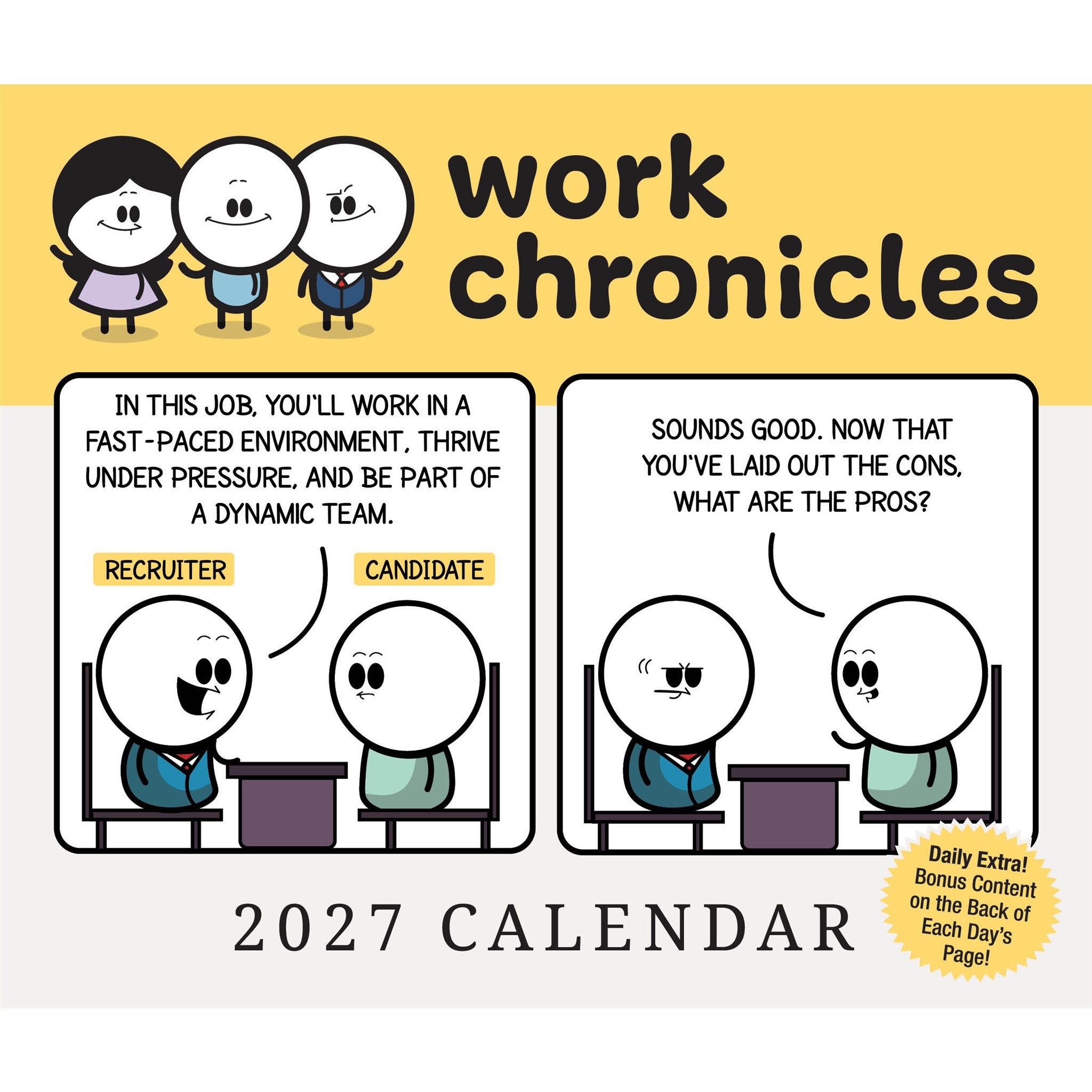Work Chronicles 2027 Box Calendar