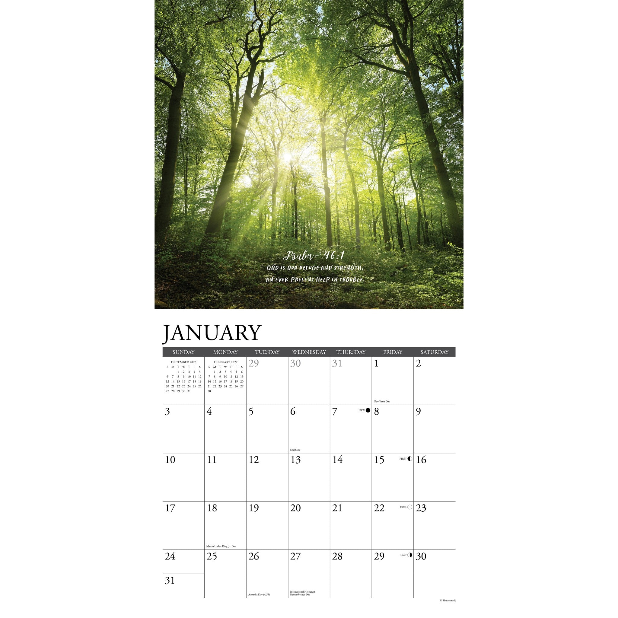 God's Palette 2027 Wall Calendar - Online Only