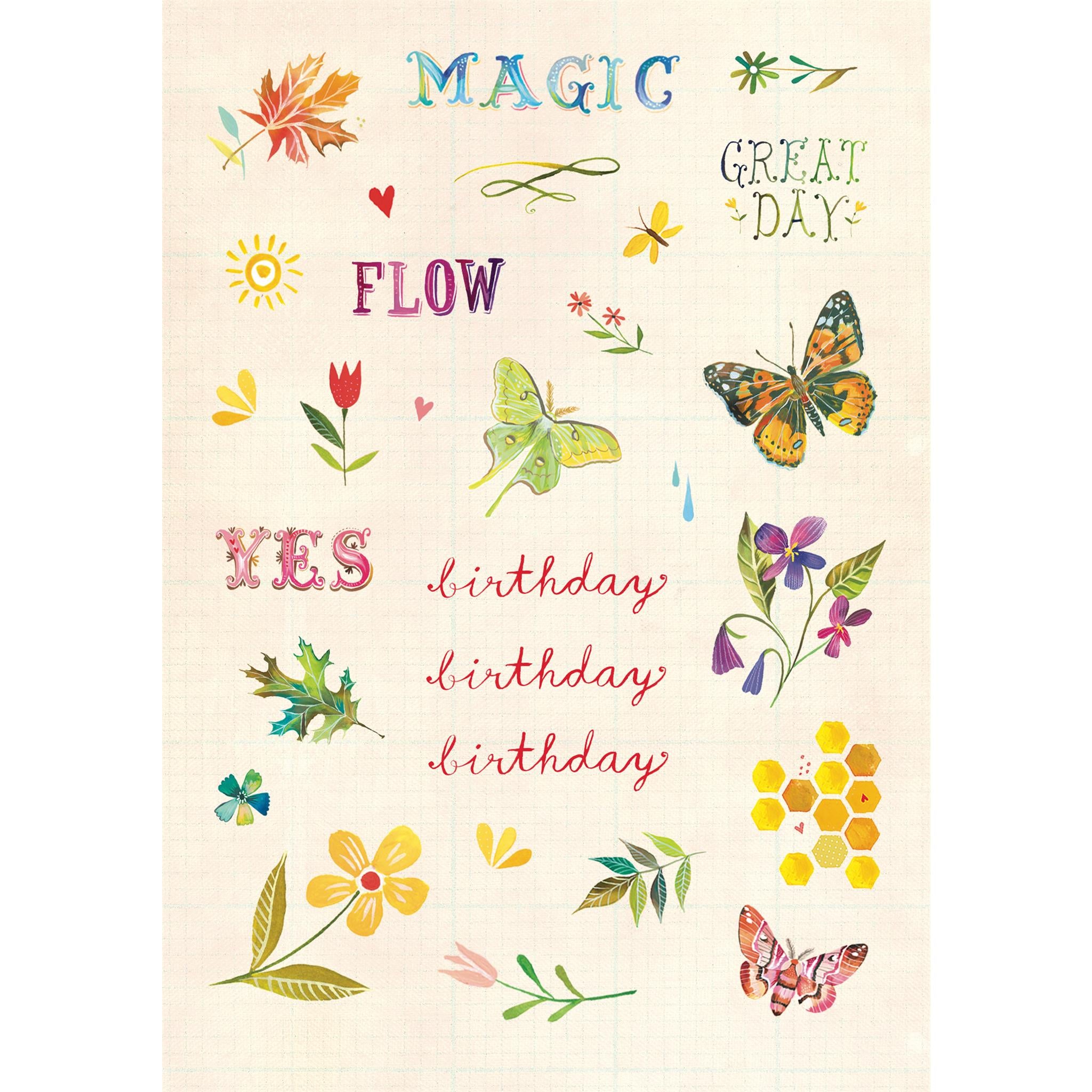 Pack d'autocollants Katie Daisy