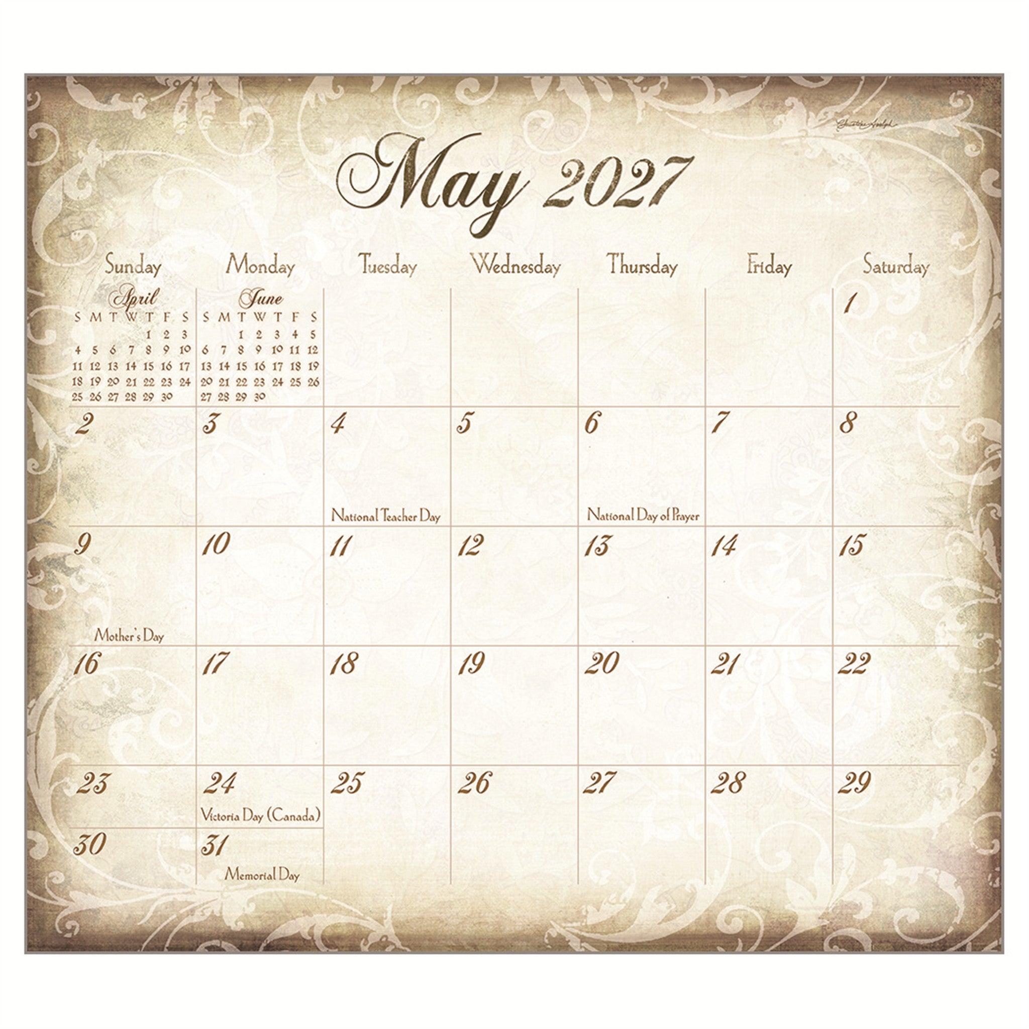 Walk by Faith Special Edition 2027 Wall Calendar