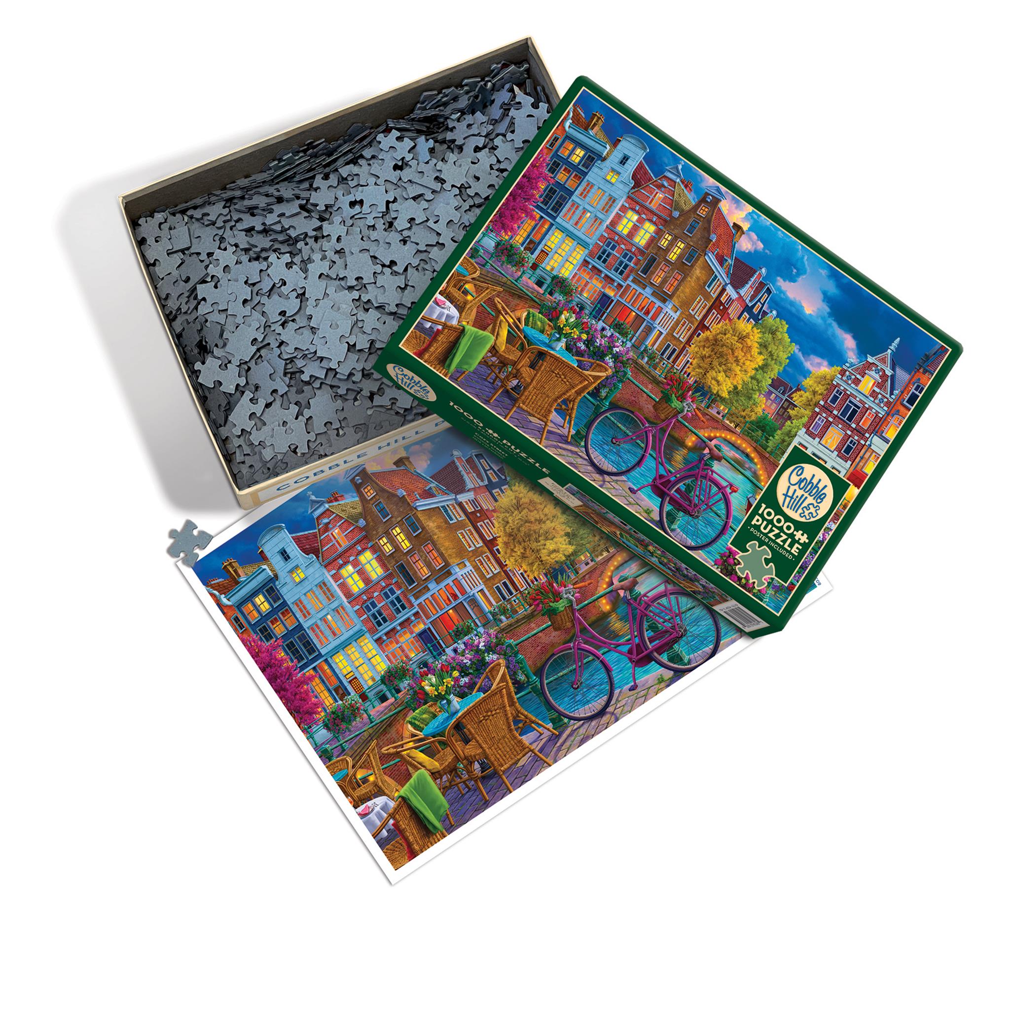 Puzzle Cozy Street de 1000 pièces