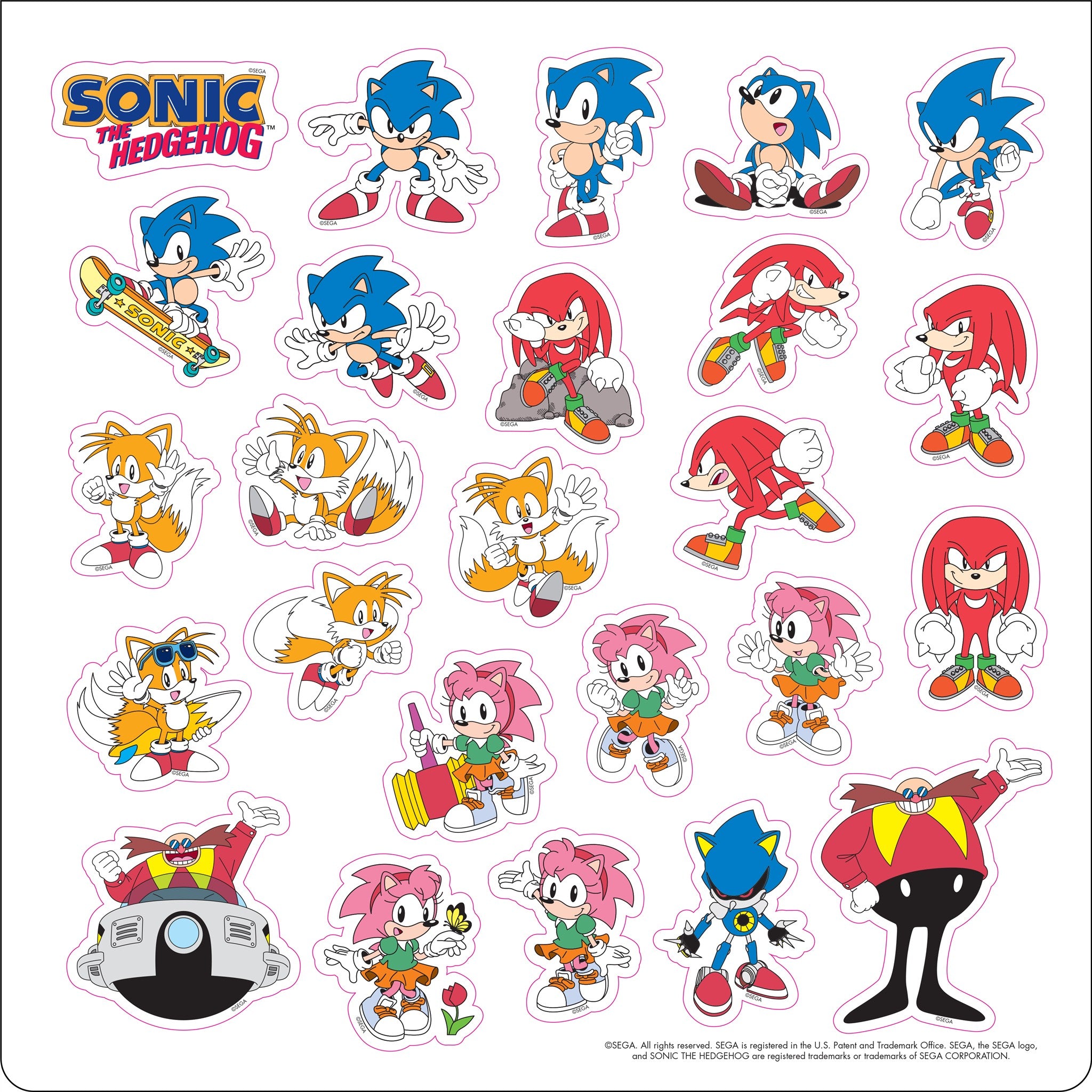 Sonic the Hedgehog Classic 2027 Wall Calendar