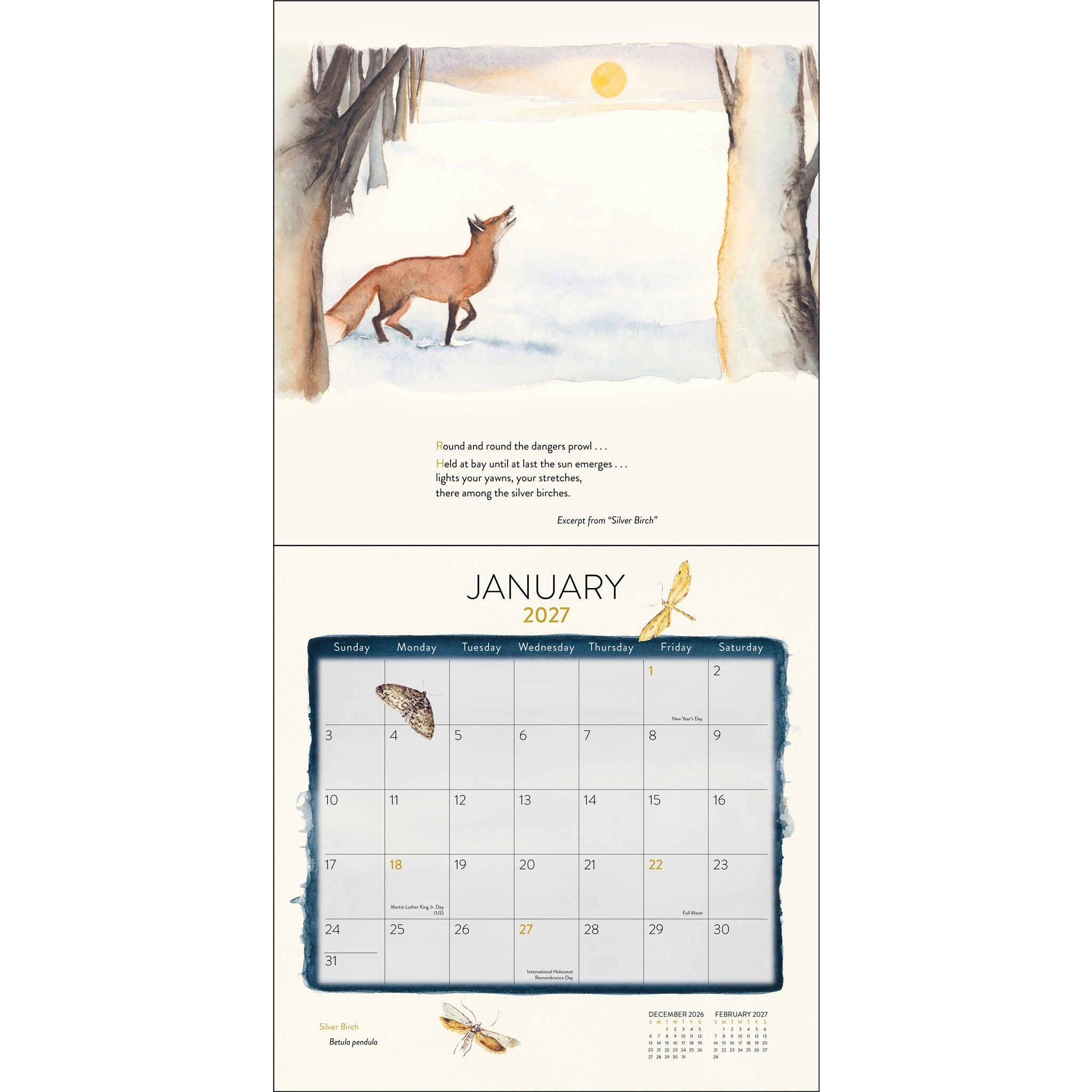 Calendrier mural Lost Spells 2027 - Exclusivement en ligne