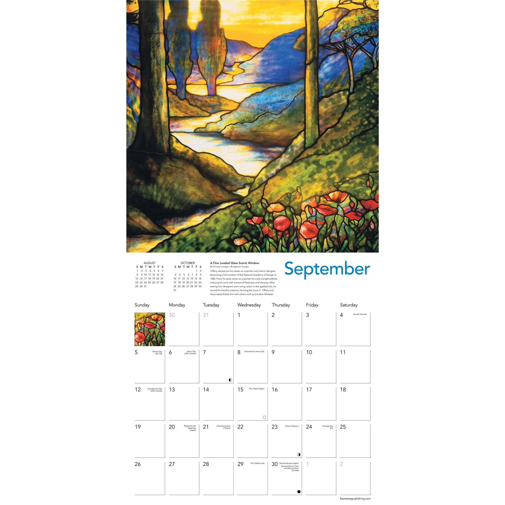 Tiffany 2027 Wall Calendar