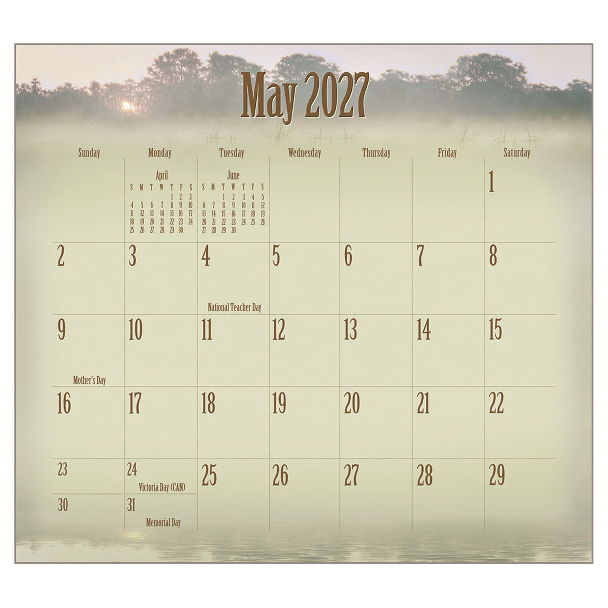 Wildlife Special Edition 2027 Wall Calendar