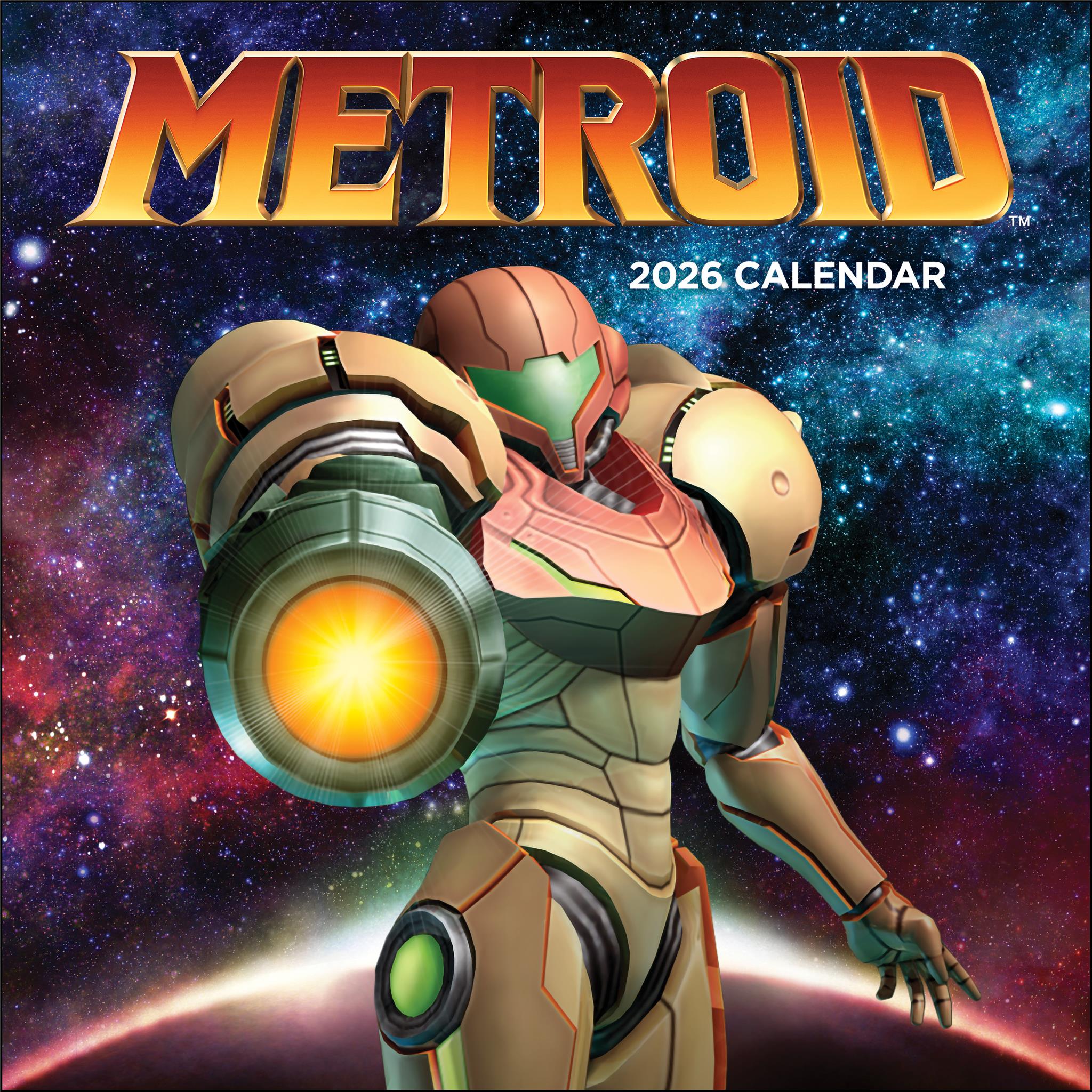 Calendrier mural Metroid 2026