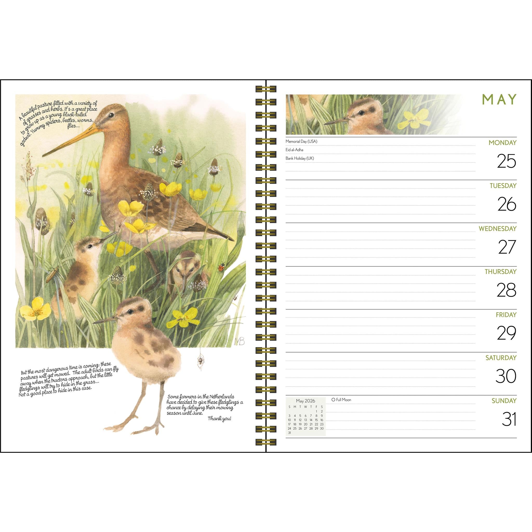 Marjolein Bastin Nature's Inspiration 2026 Engagement Calendar