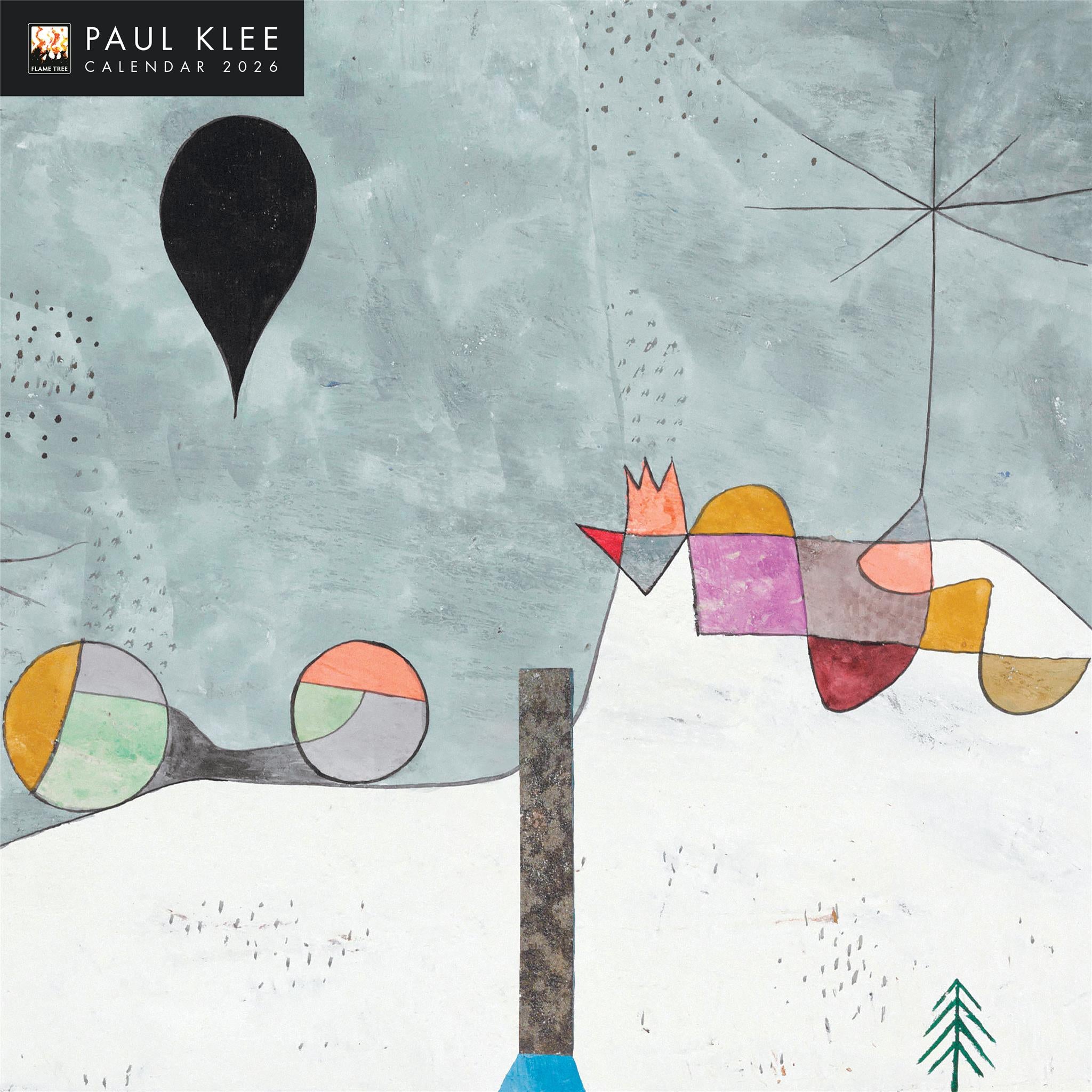 Paul Klee 2026 Wall Calendar - Online Only