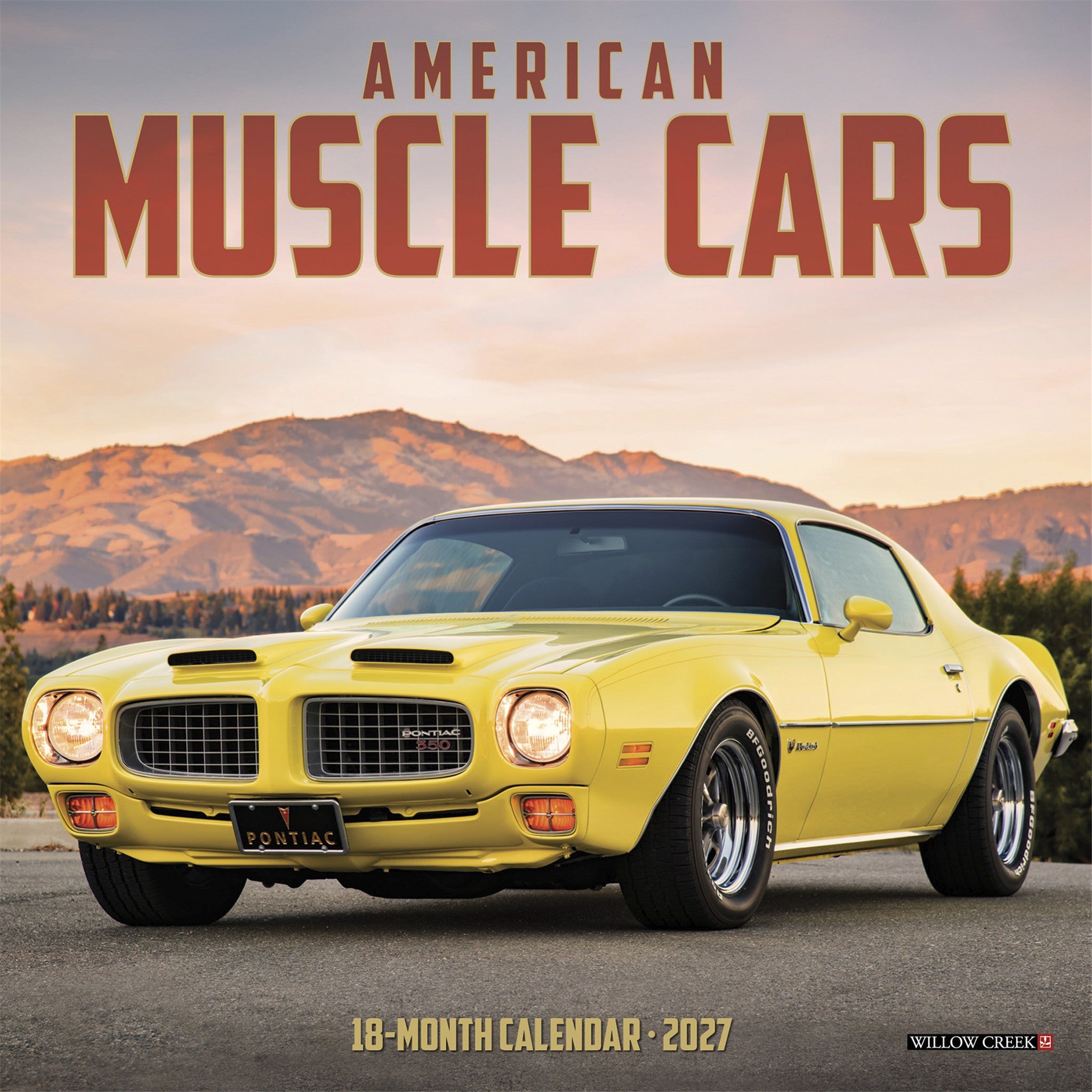 American Muscle Cars 2027 Mini Calendar