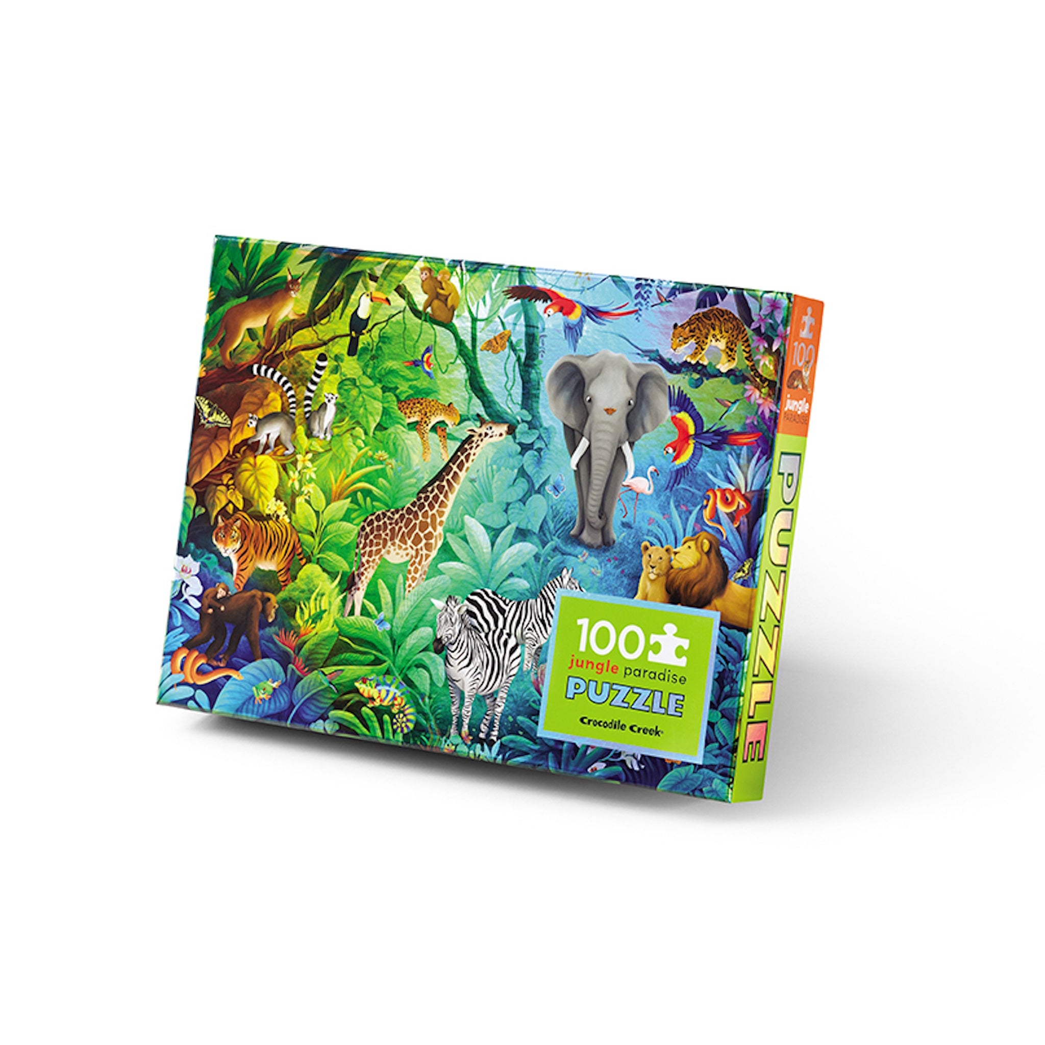 Puzzle holographique Jungle Paradise de 100 pièces