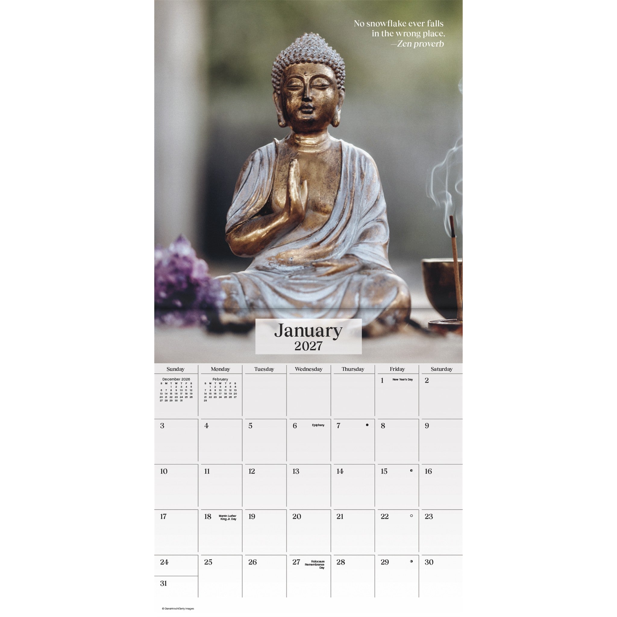 Zen 2027 Mini Calendar