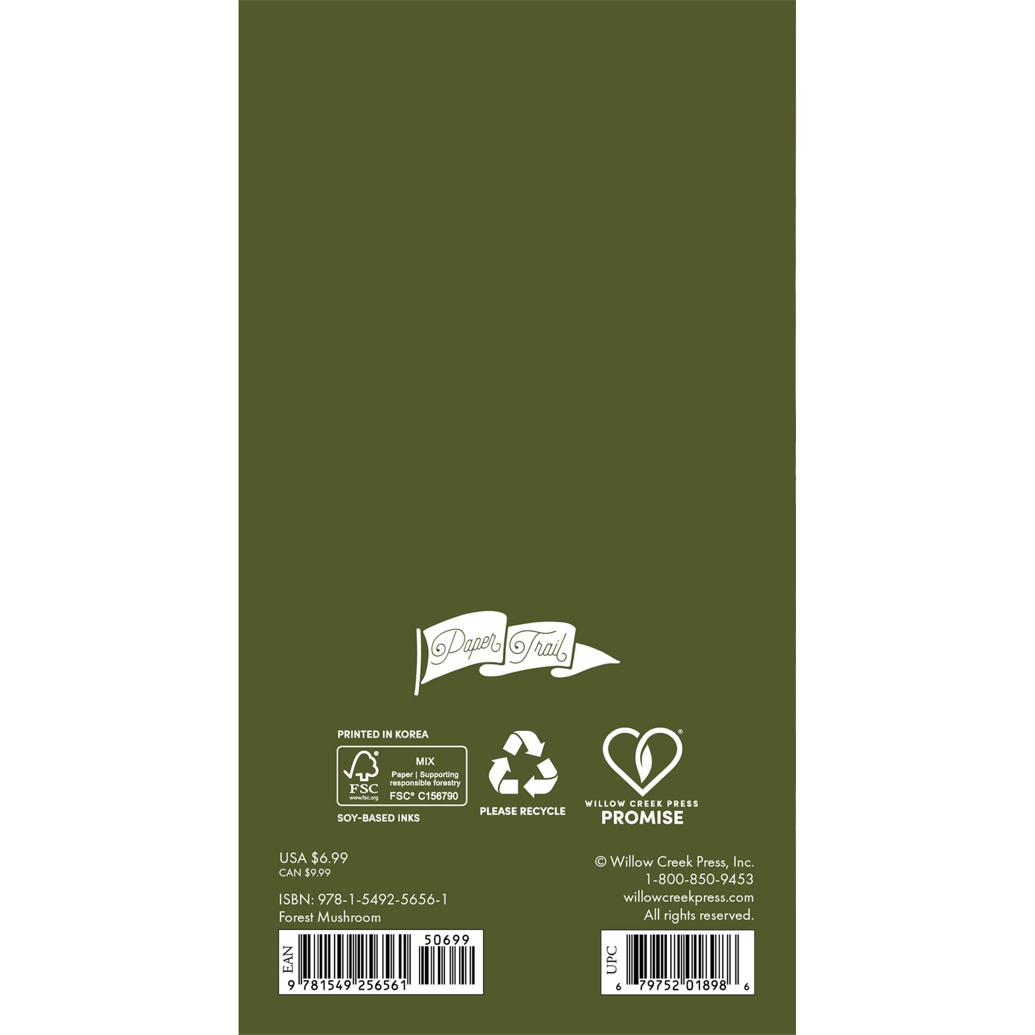 Mushrooms 2026 2 Yr Pocket Planner Calendar