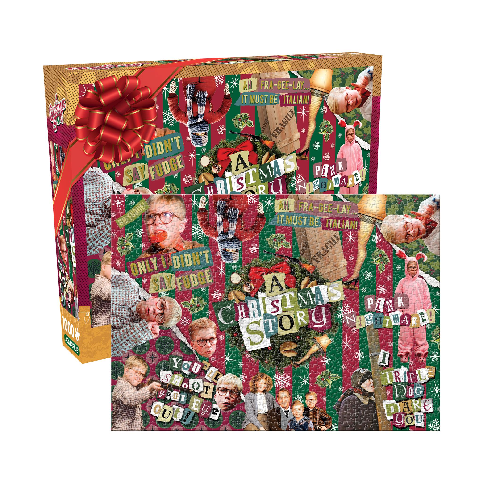 A Christmas Story Triple Dog Dare 1000 Piece Puzzle