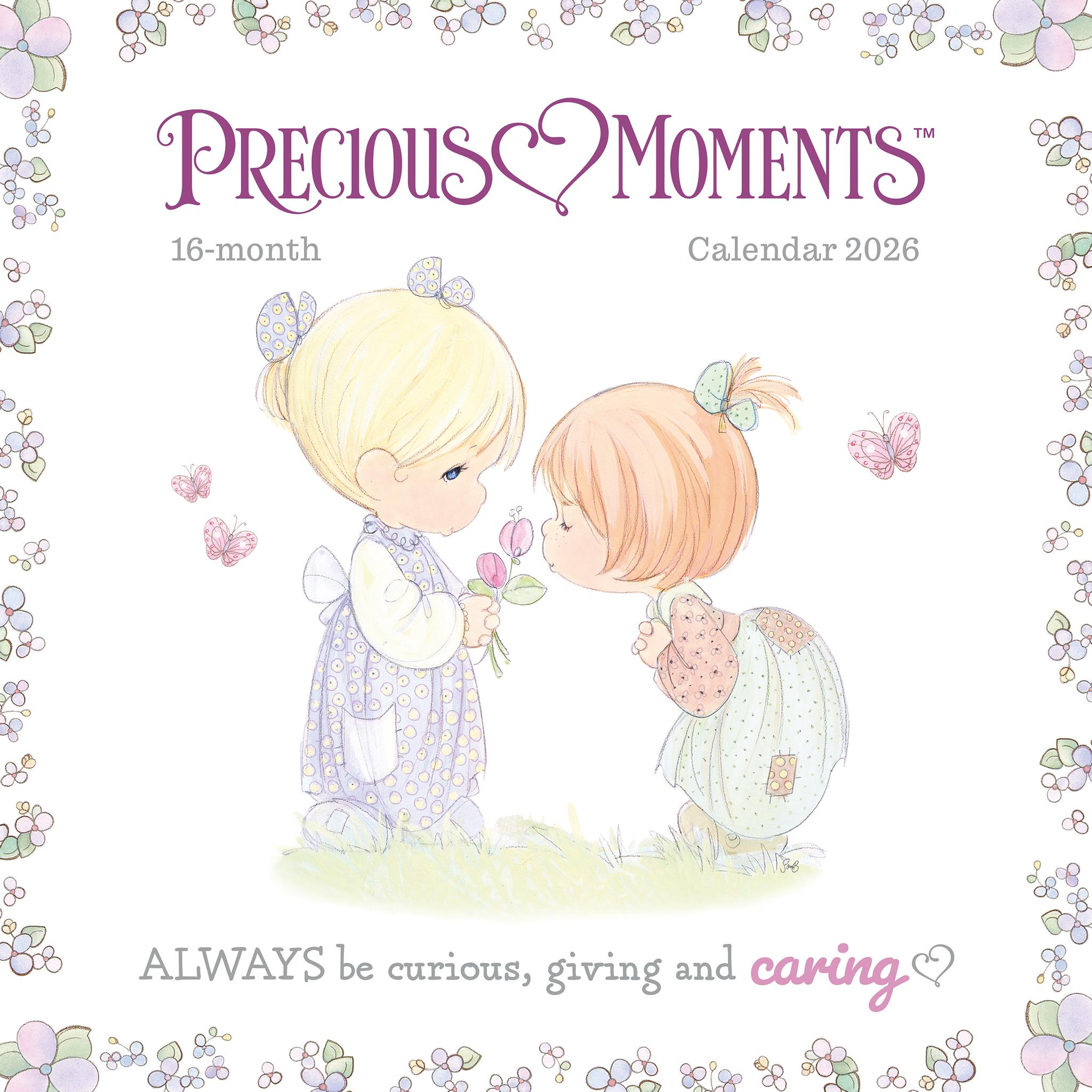 Calendrier mural Precious Moments 2026