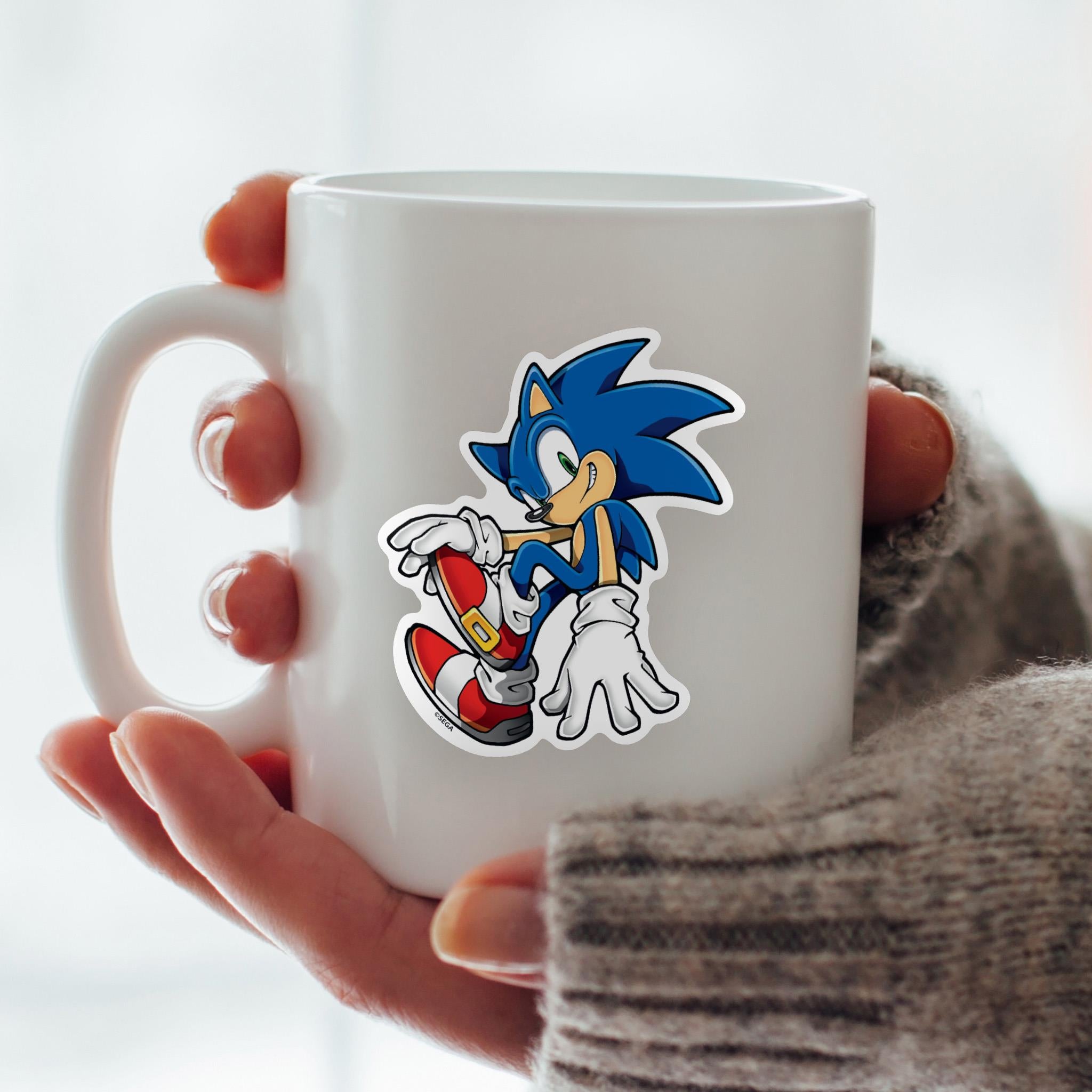 Autocollant vinyle Sonic (Classique)