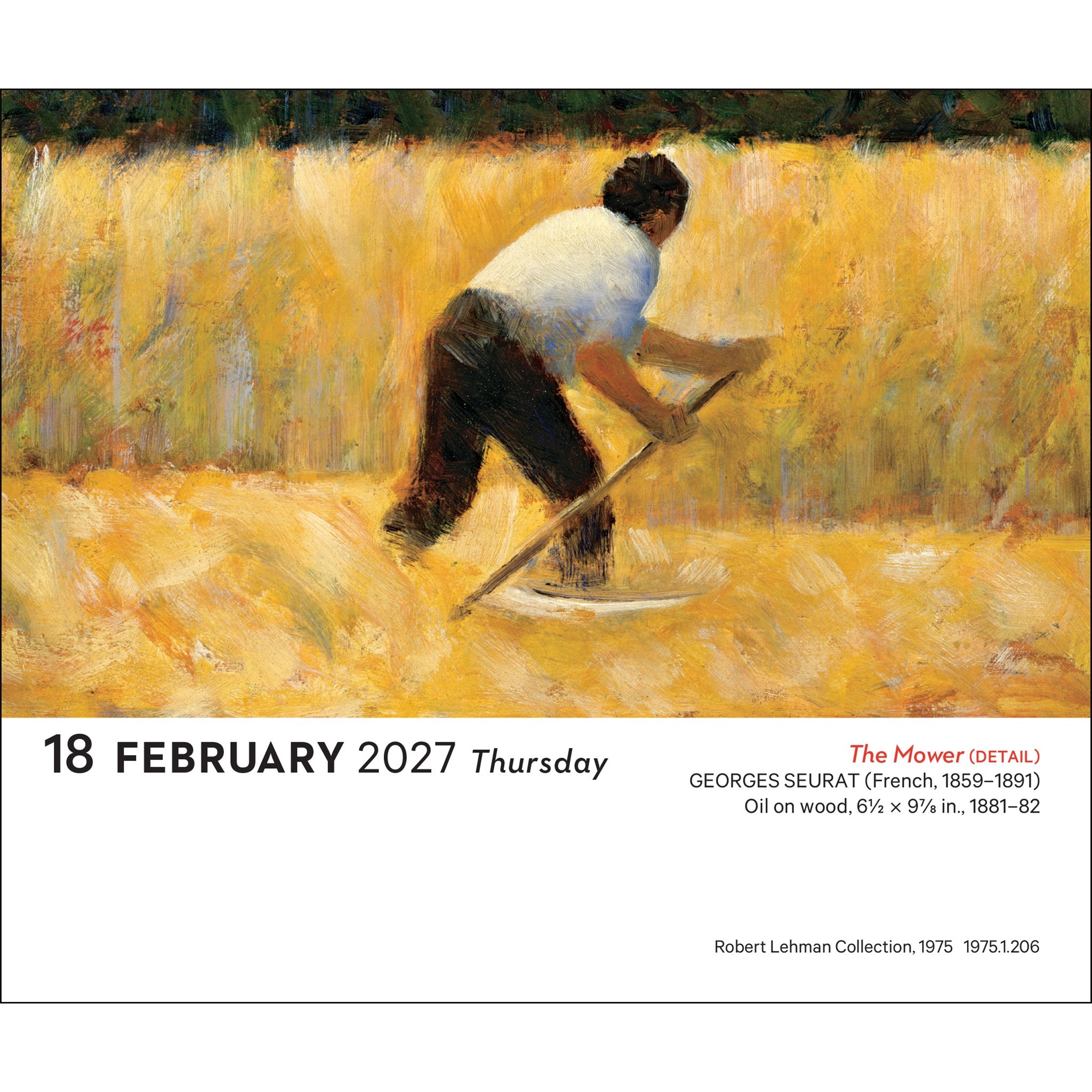 Impressionism and Post-Impressionism 2027 Box Calendar - Online Only