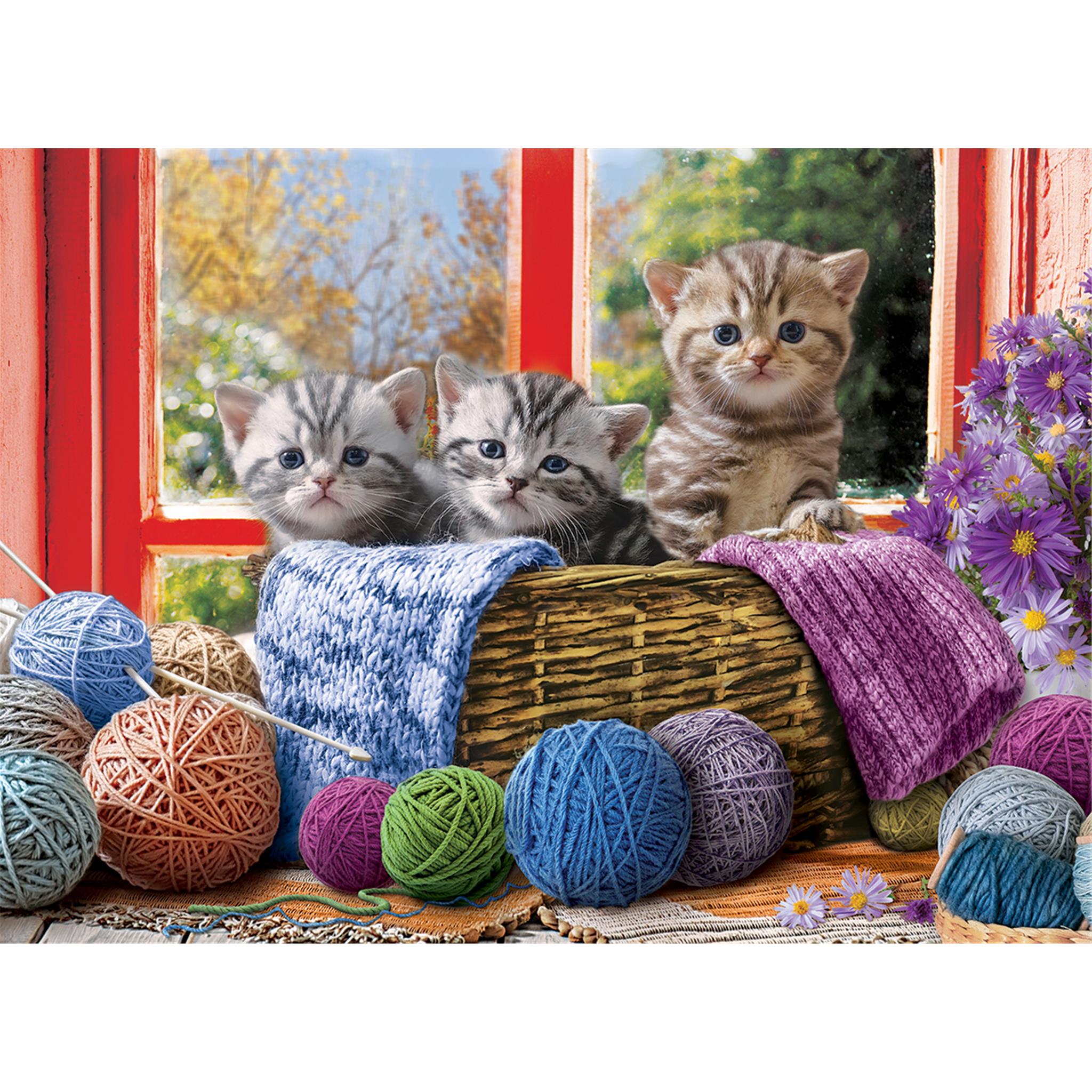 Puzzle de 1000 pièces Knittin Kittens