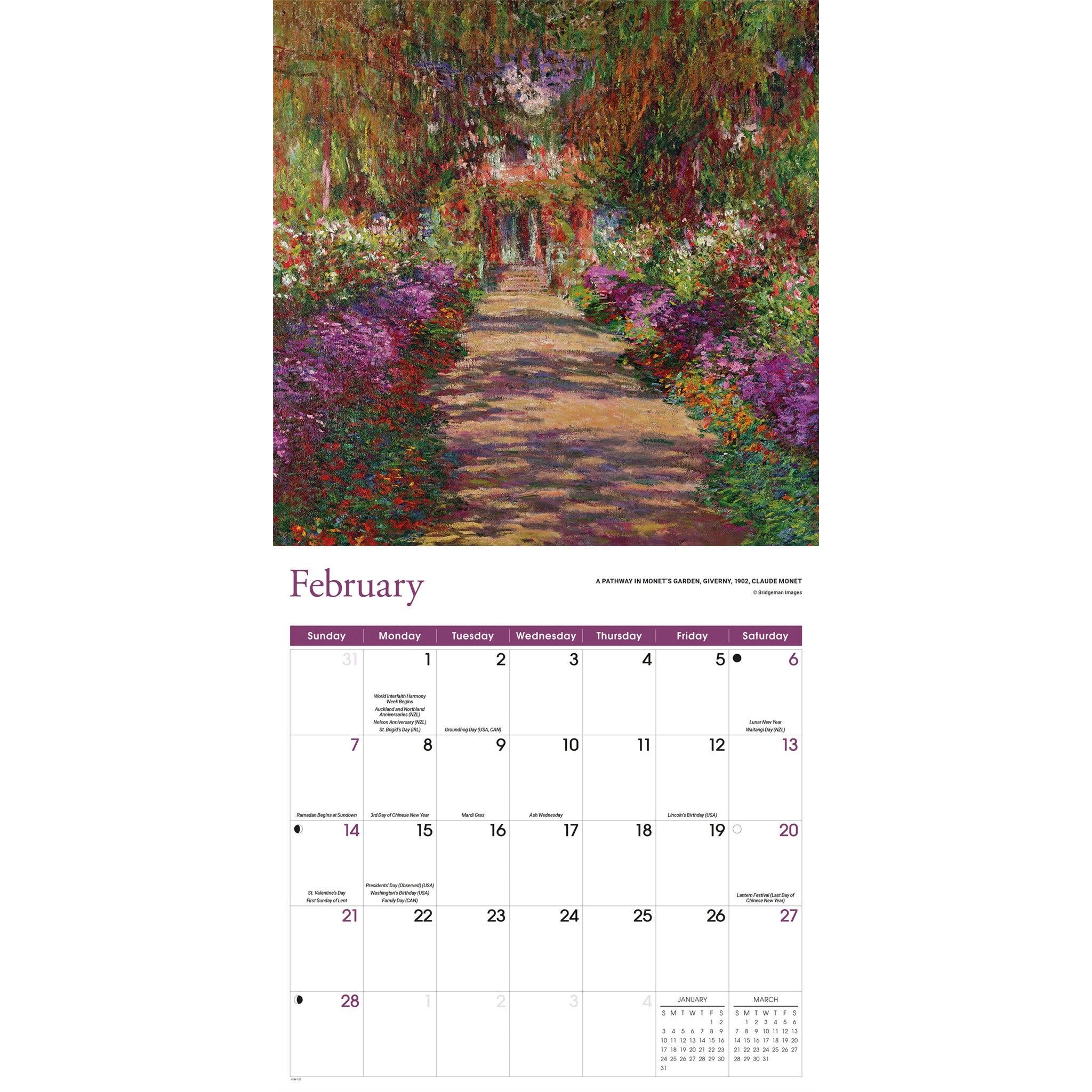 Impressionist 2027 Wall Calendar