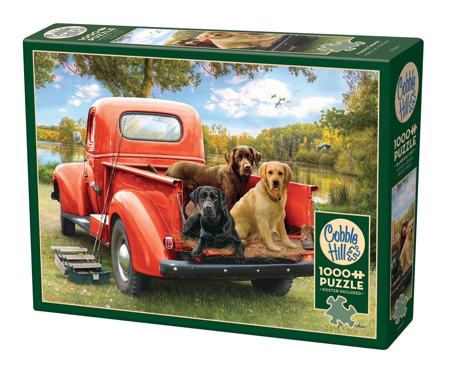 Puzzle exclusif Fishing Friends de 1000 pièces