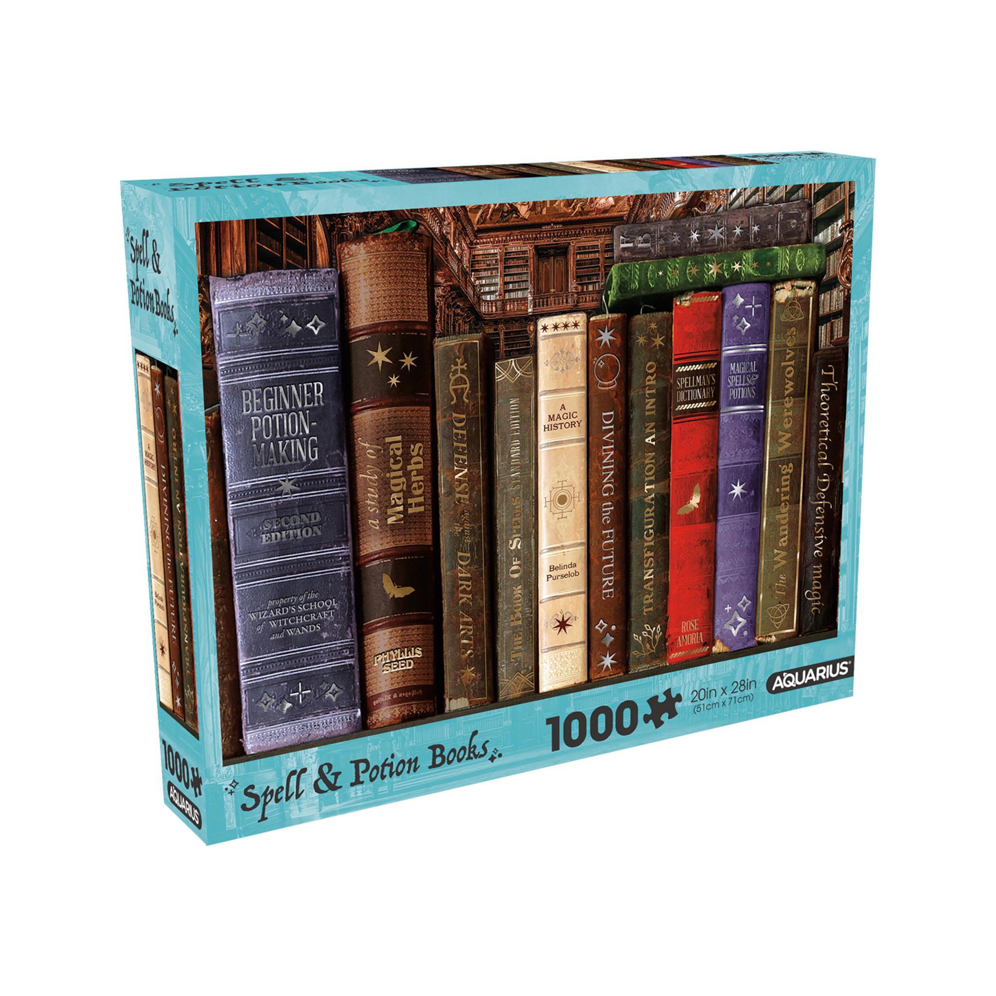 Puzzle de 1000 pièces Harry Potter : Les grimoires