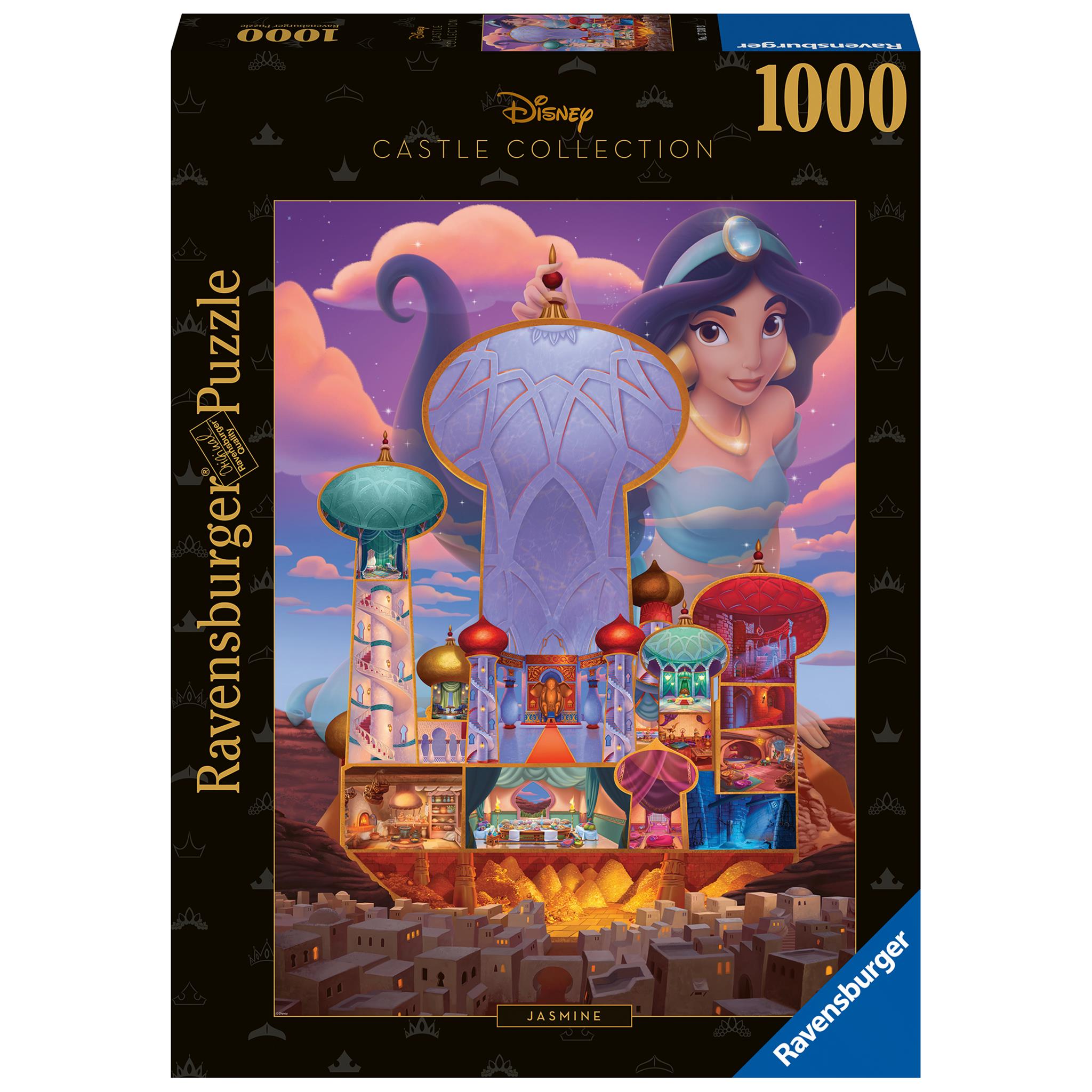 Puzzle de 1000 pièces Jasmine Château Disney - Disponible uniquement en ligne