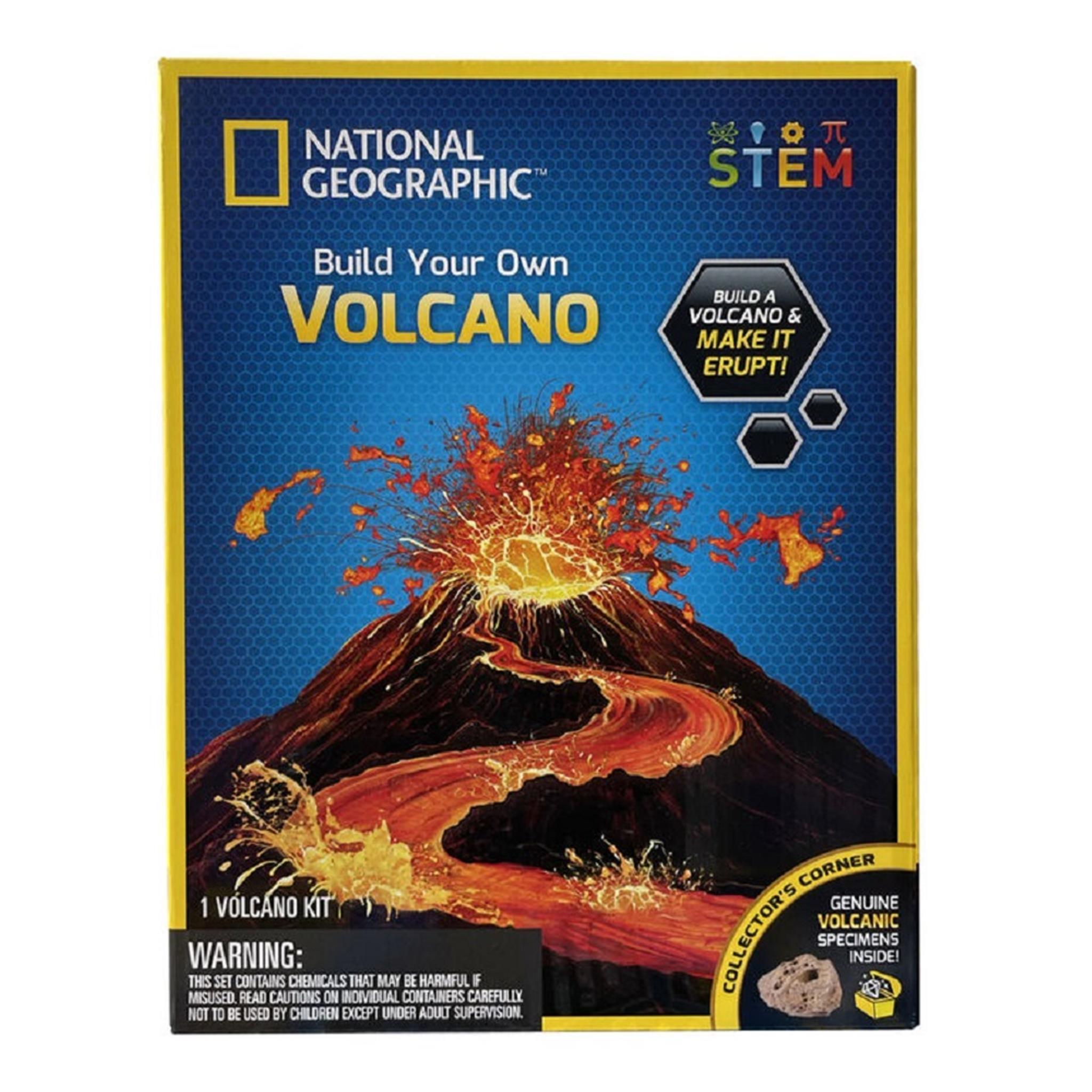 Kit scientifique sur les volcans de National Geographic