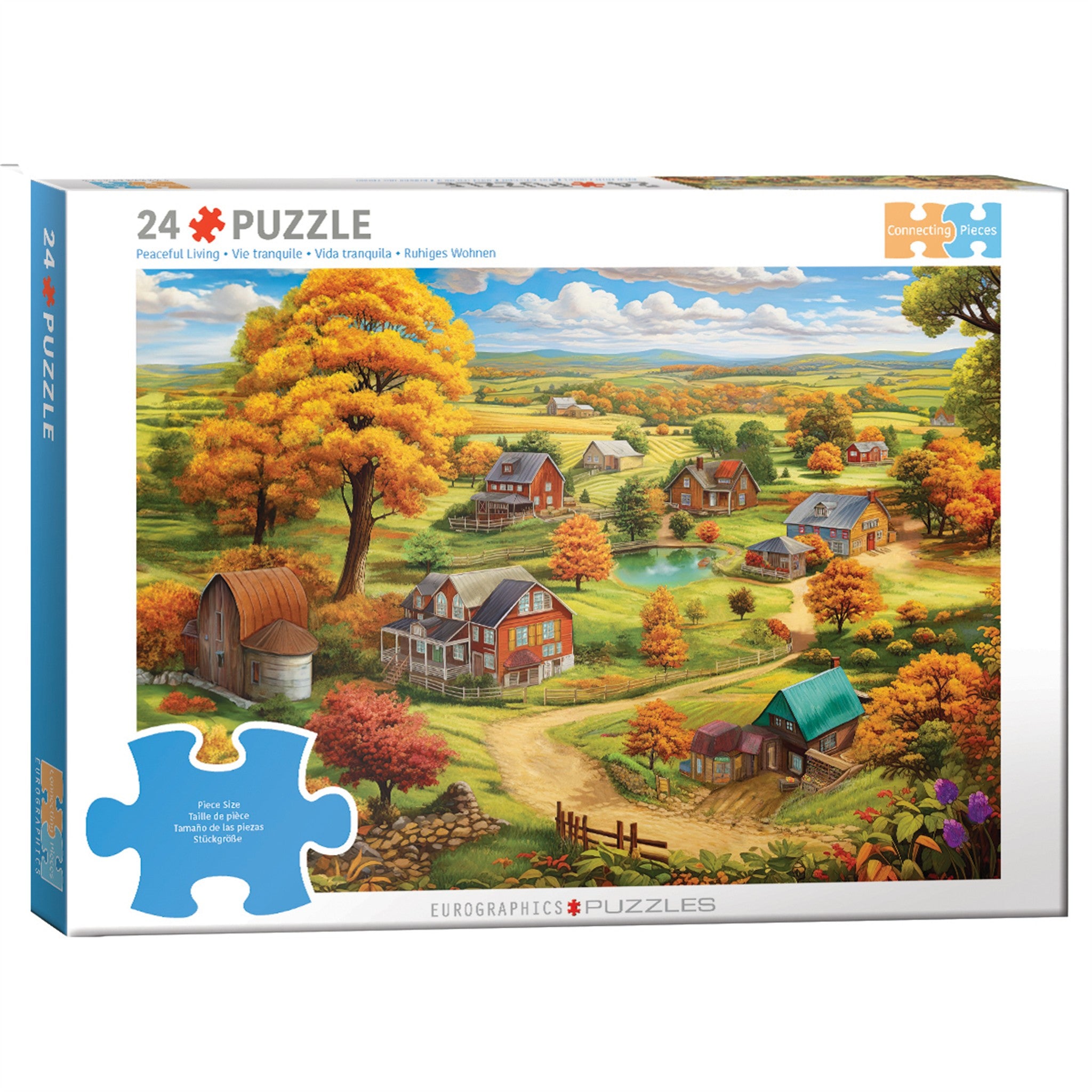 Puzzle 24 pièces « Vivre en paix »