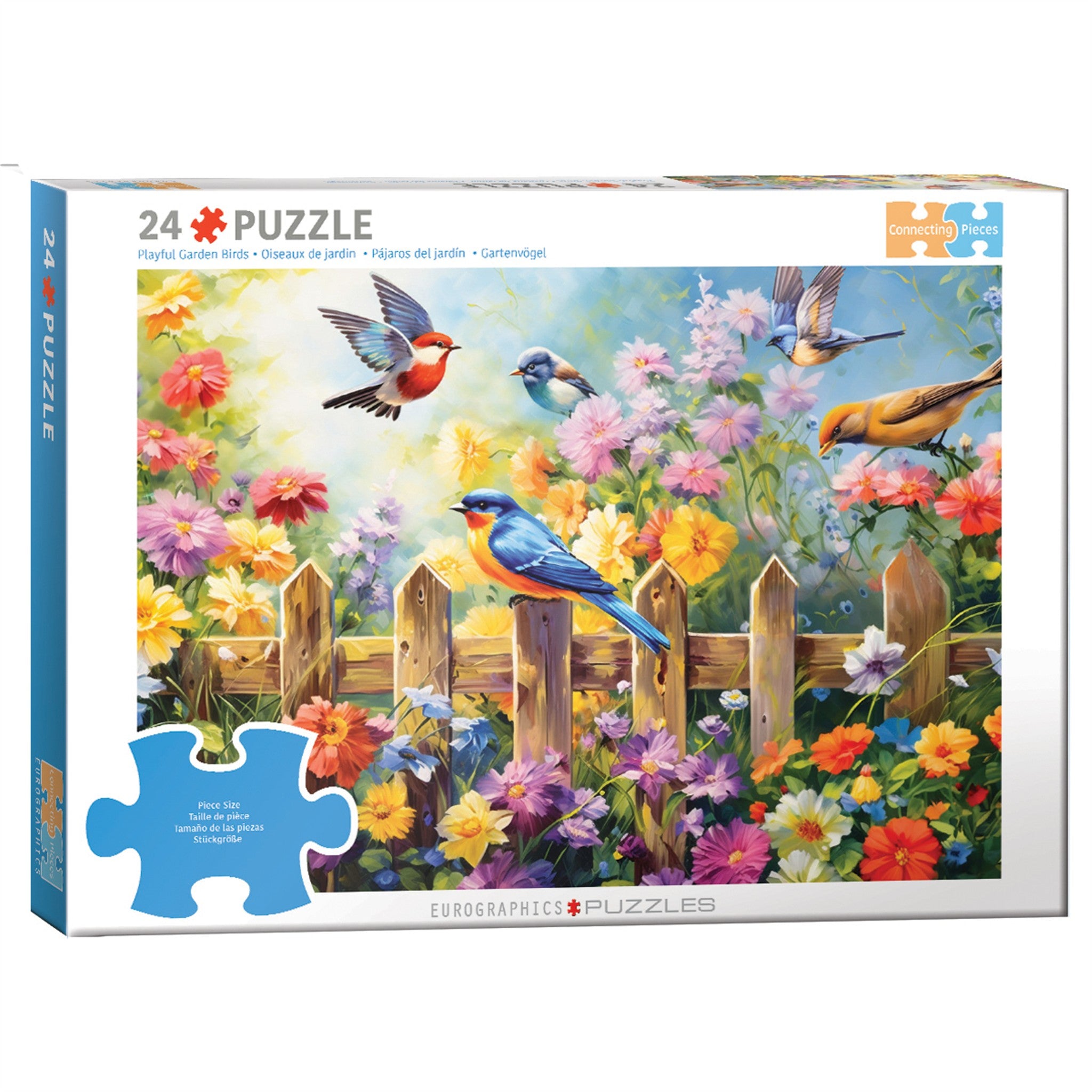 Puzzle de 24 pièces Oiseaux joueurs