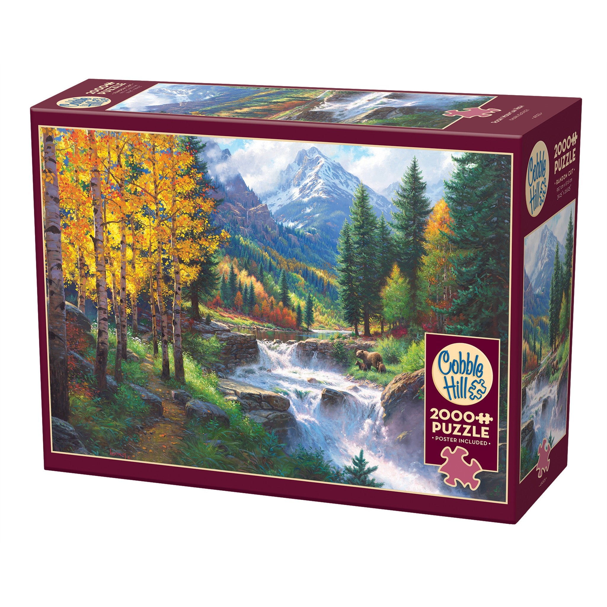 Puzzle de 2000 pièces Rocky Mountain High, Cobble Hill