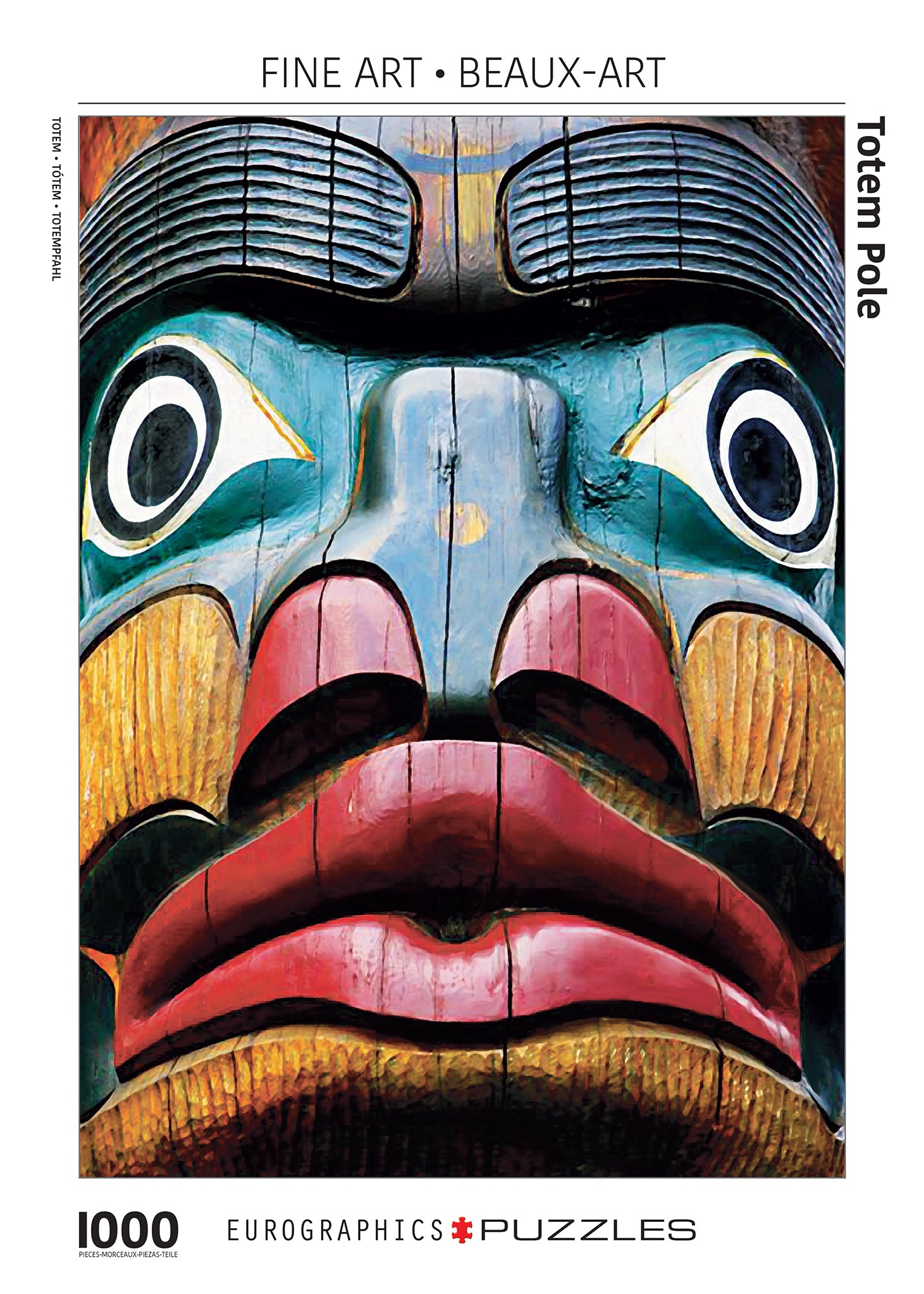 Puzzle Totem Pole 1000 pièces - Disponible uniquement en ligne