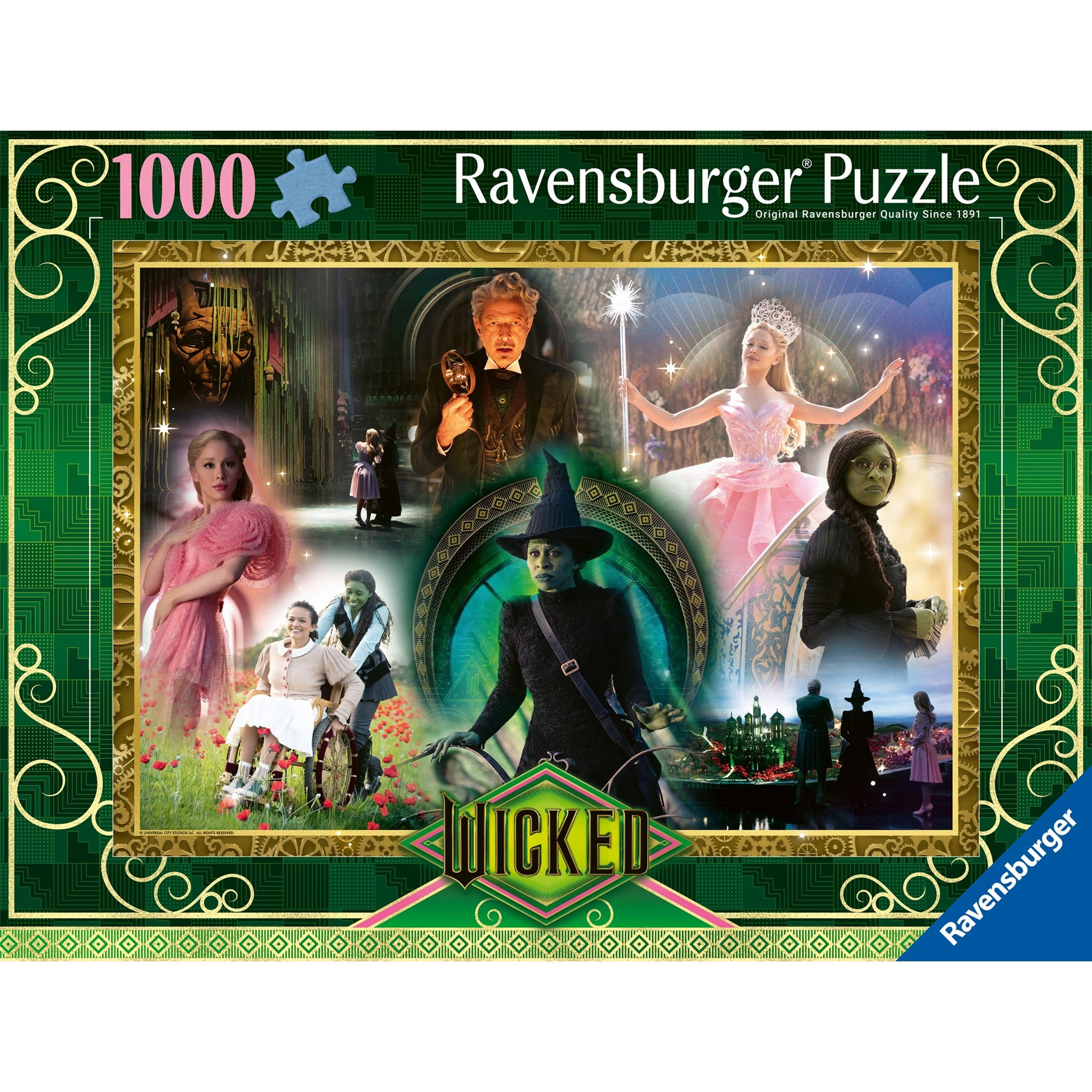 Wicked : Un puzzle envoûtant de 1000 pièces